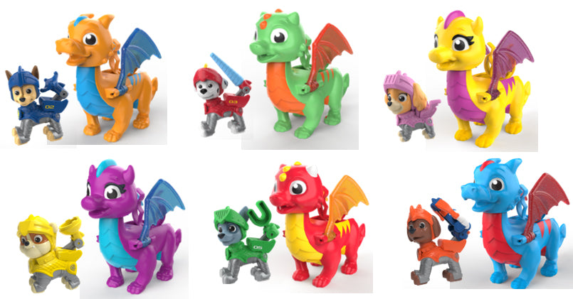 Paw Patrol Knights Hero Pups asst