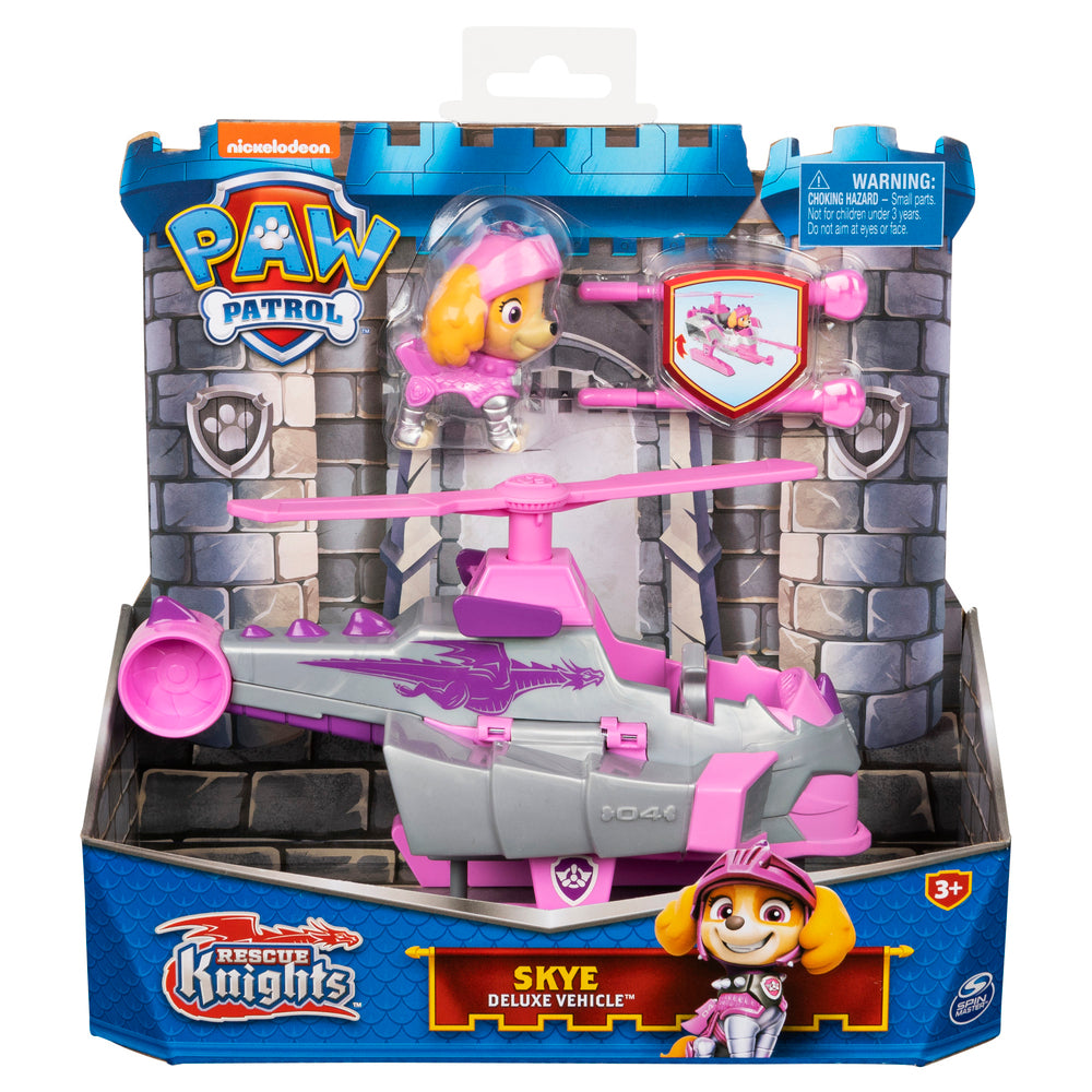Paw Patrol Knights Themed Vehicles asst