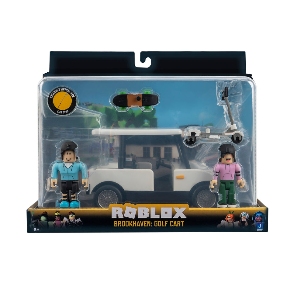 Roblox feature vehicle brookhaven golf cart