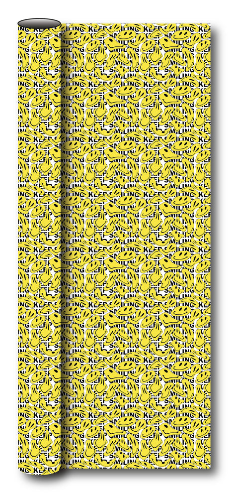 Bogbind/gavepapir smiley 70cmx2m 80 g