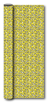 Bogbind/gavepapir smiley 70cmx2m 80 g