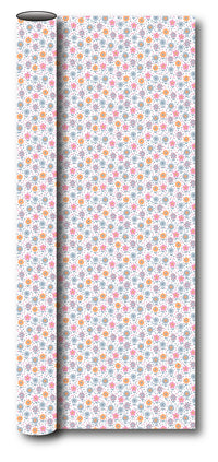 Bogbind/gavepapir blomst 70cmx2m 80 g