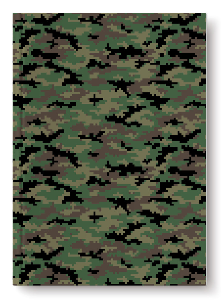 Bogbind strækbart A4 camouflage