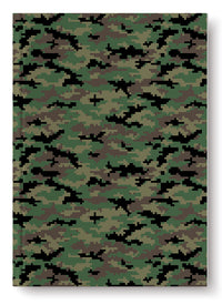 Bogbind strækbart A4 camouflage