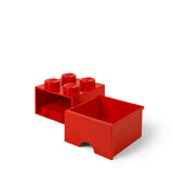 LEGO opbevaringskasse 4 rød