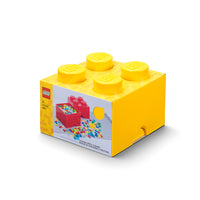 LEGO opbevaringskasse 4 gul