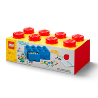 LEGO opbevaringskasse med skuffe 8 rød