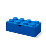 LEGO skrivebordsopbevaringskasse 8 - blå