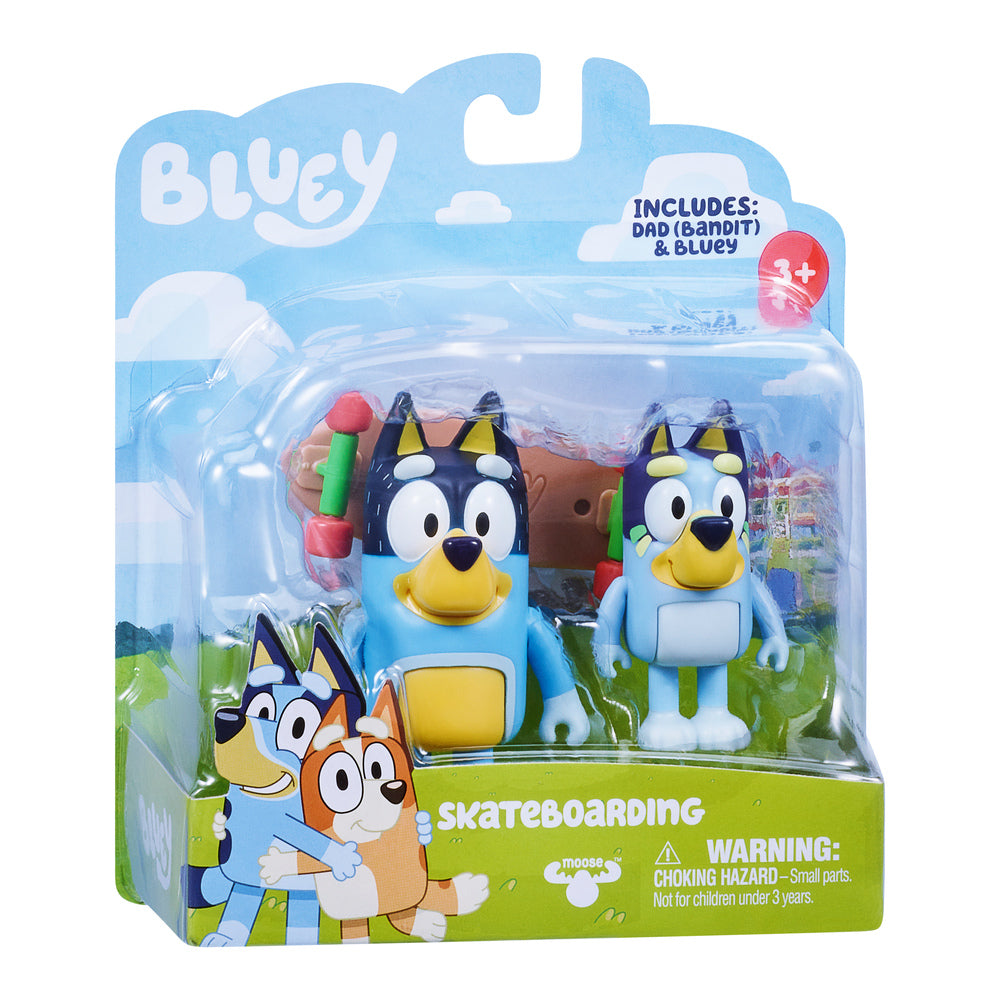 Bluey figurer 2-pak asst