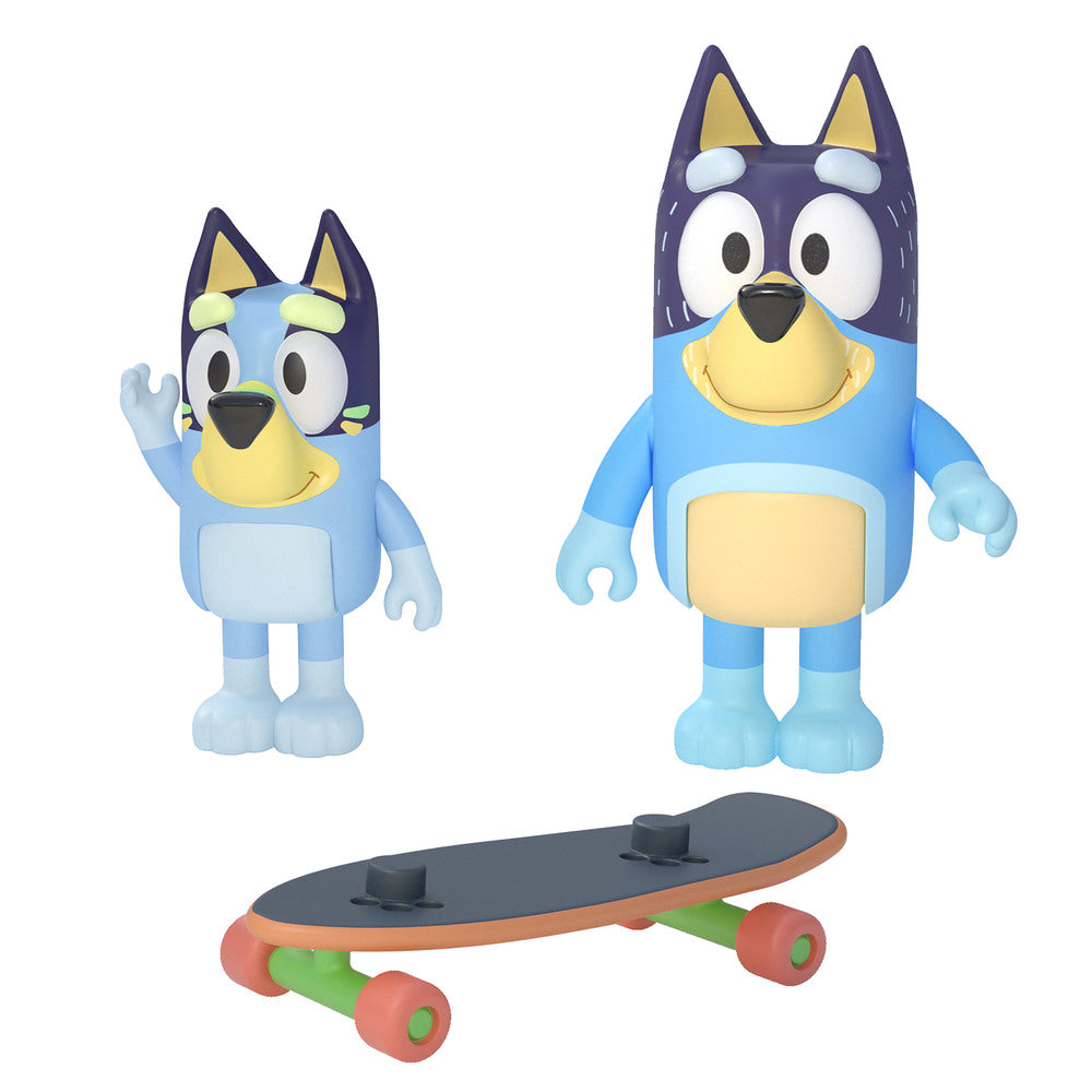 Bluey figurer 2-pak asst
