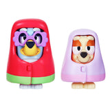 Bluey figurer 2-pak asst