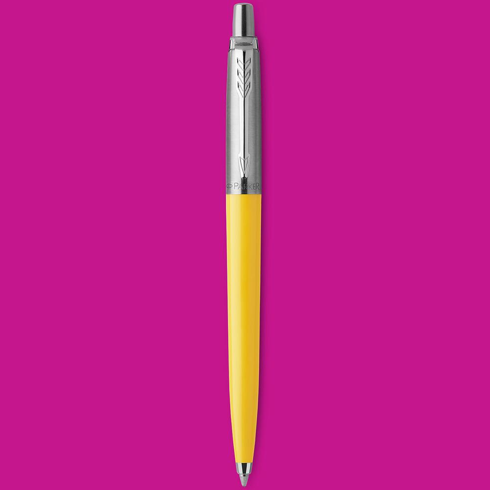 Parker Jotter gul m/blå refill