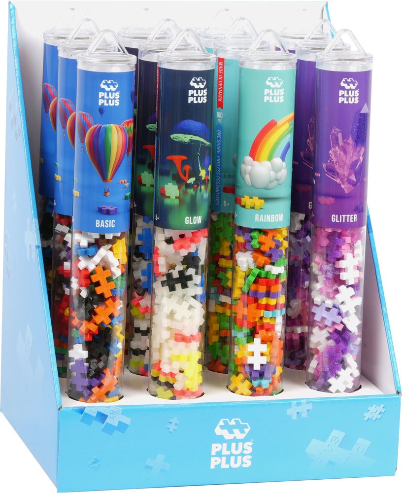 Plus-Plus Basic Mix / 100 pcs Tube