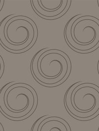 Kladdehæfte a6 linjeret grå m/lak spiral design