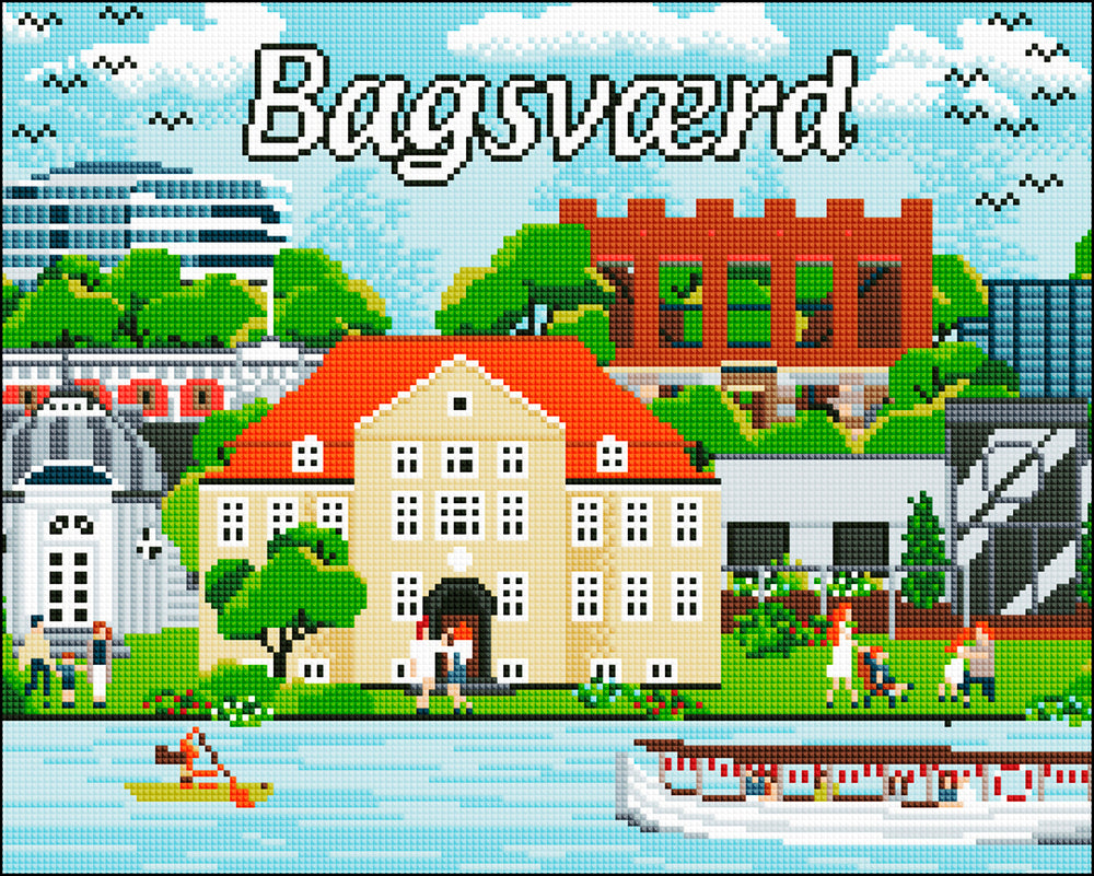 Diamond Art Bagsværd 40 x 50 cm