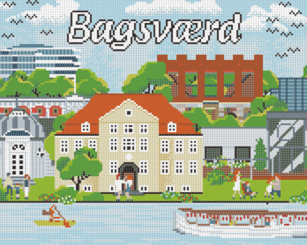 Diamond Art Bagsværd 40 x 50 cm