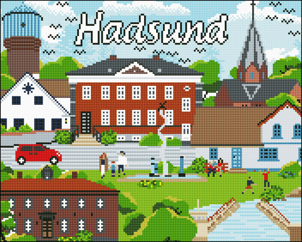 Diamond Art Hadsund 40 x 50 cm