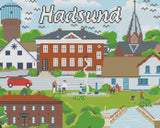 Diamond Art Hadsund 40 x 50 cm