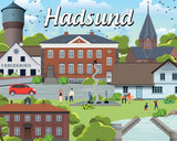 Diamond Art Hadsund 40 x 50 cm