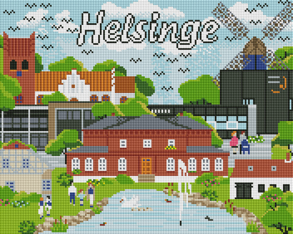Diamond Art Helsinge 40 x 50 cm
