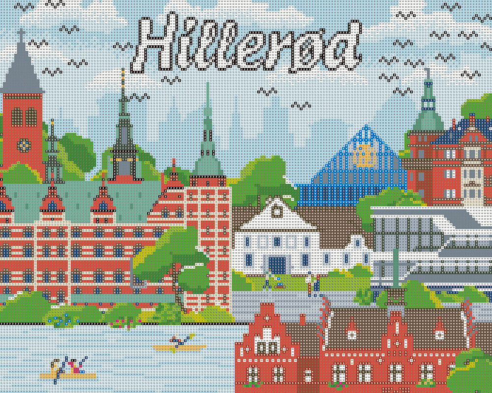 Diamond Art Hillerød 40 x 50 cm