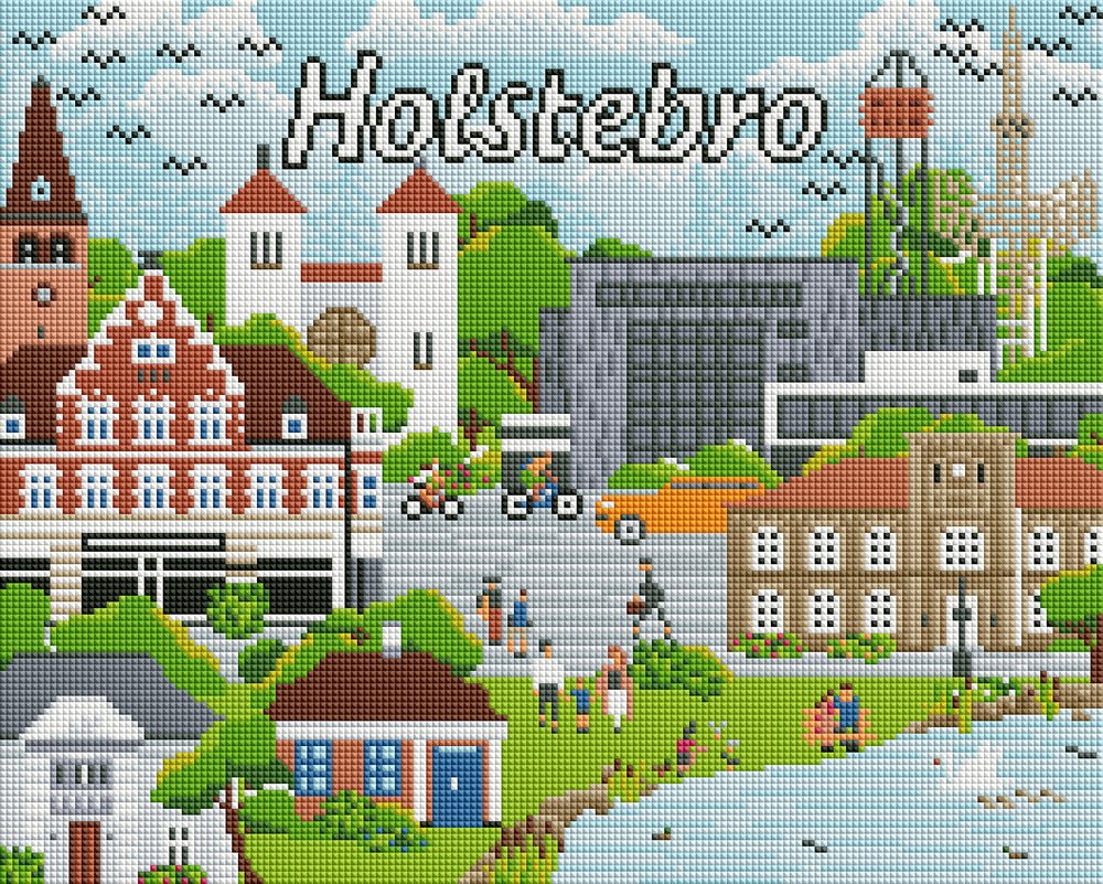 Diamond Art Holstebro 40 x 50 cm