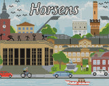 Diamond Art Horsens 40 x 50 cm
