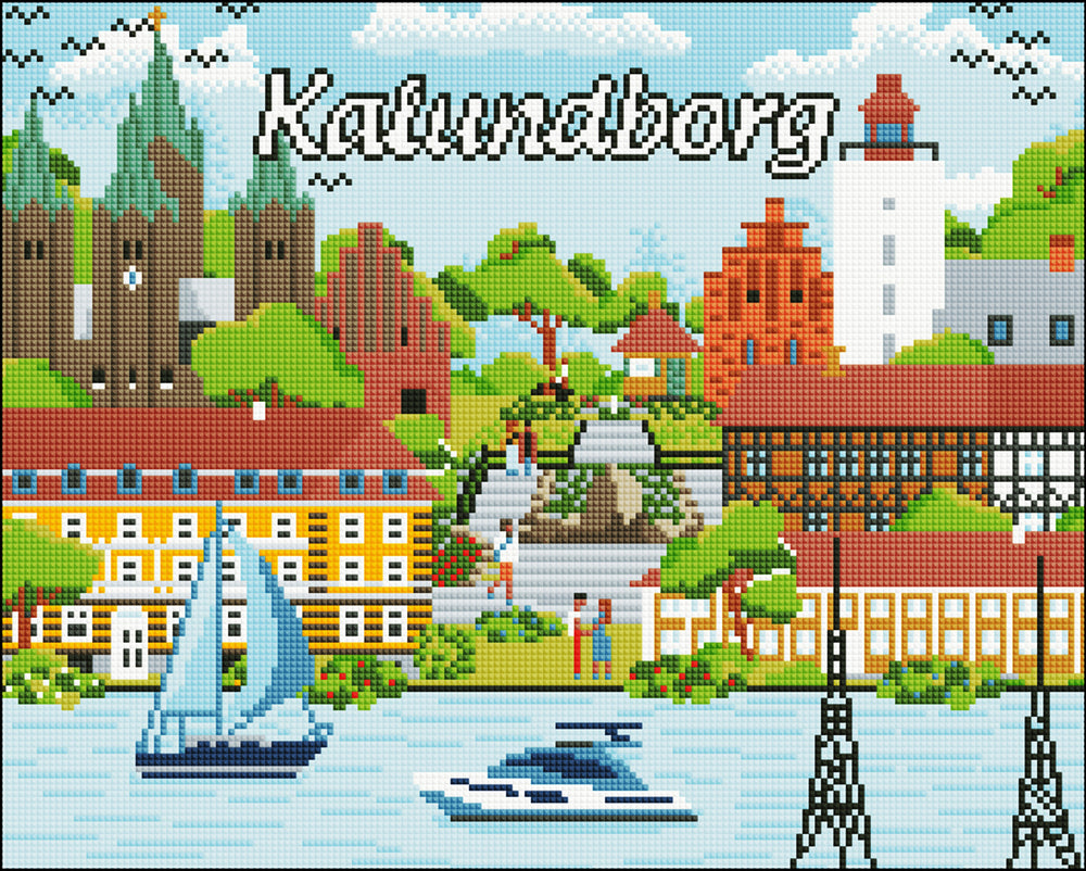 Diamond Art Kalundborg 40 x 50 cm