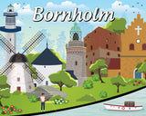 Diamond Art Bornholm 40 x 50 cm