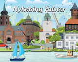 Diamond Art Nykøbing Falster 40 x 50 cm