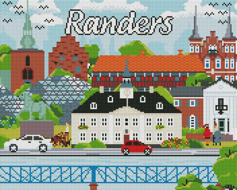 Diamond Art Randers 40 x 50 cm