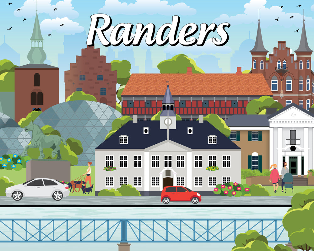 Diamond Art Randers 40 x 50 cm