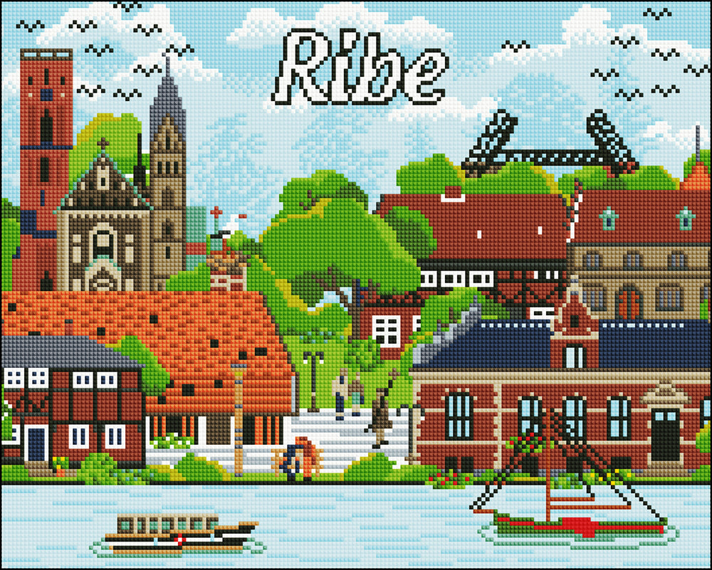 Diamond Art Ribe 40 x 50 cm
