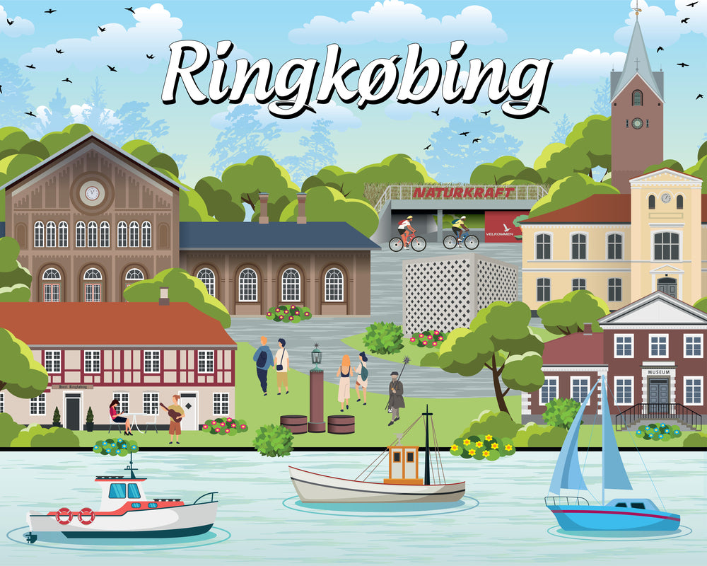 Diamond Art Ringkøbing 40 x 50 cm