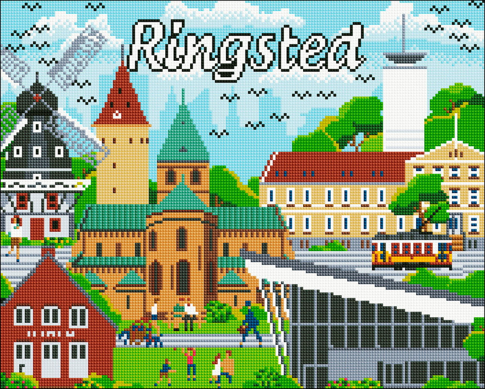 Diamond Art Ringsted 40 x 50 cm
