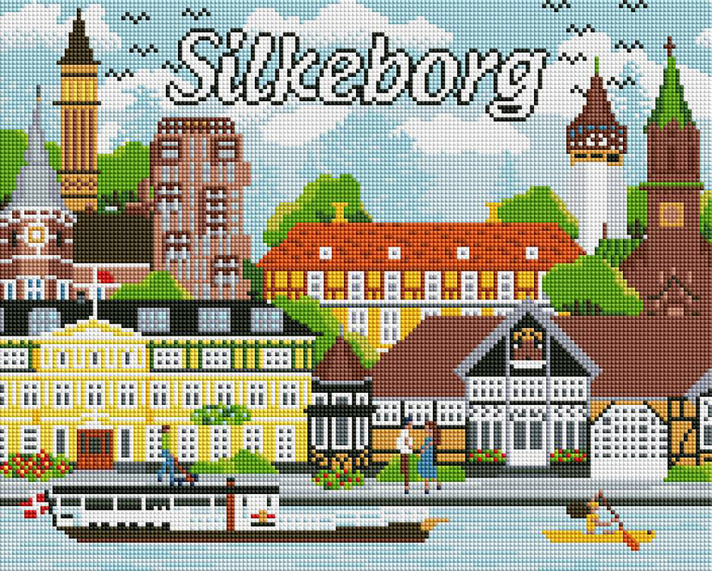 Diamond Art Silkeborg 40 x 50 cm