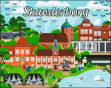 Diamond Art Skanderborg 40 x 50 cm
