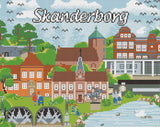 Diamond Art Skanderborg 40 x 50 cm