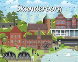 Diamond Art Skanderborg 40 x 50 cm