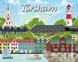 Diamond Art Tórshavn 40 x 50 cm