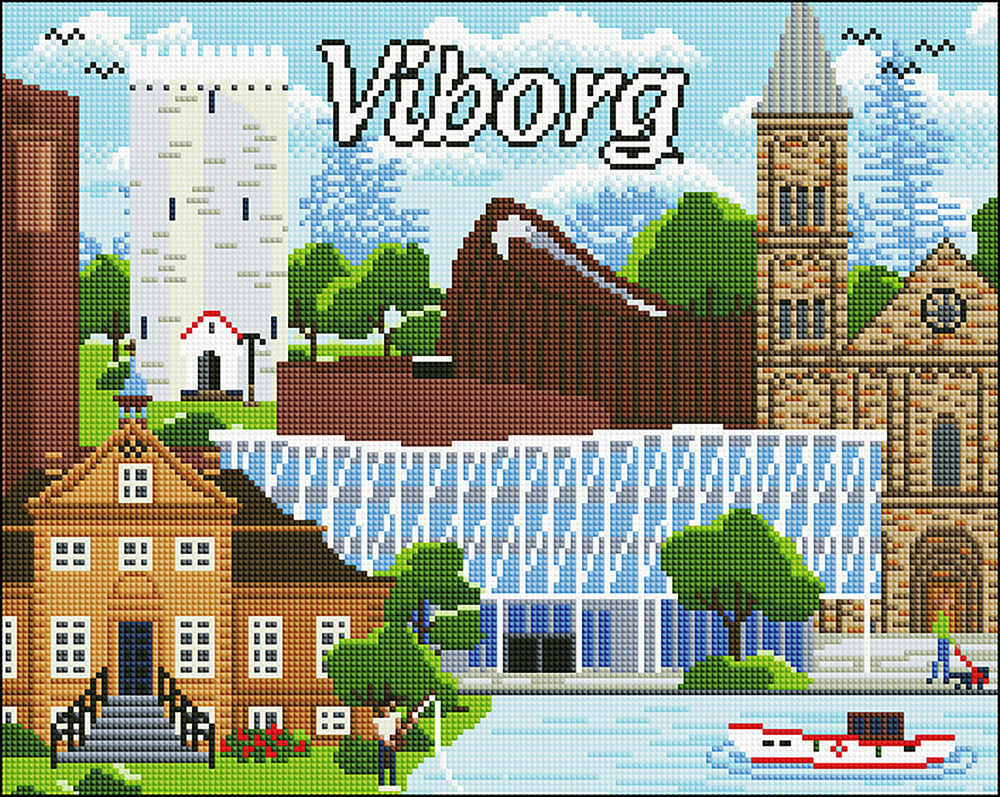 Diamond Art Viborg 40 x 50 cm
