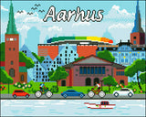 Diamond Art Aarhus 40 x 50 cm