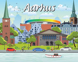 Diamond Art Aarhus 40 x 50 cm