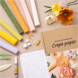 Crepepapirblomster Start DIY Kit ass. farver