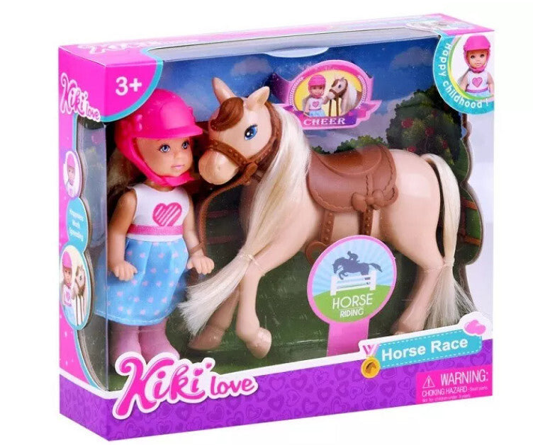 KIKI LOVE DUKKE OG PONY