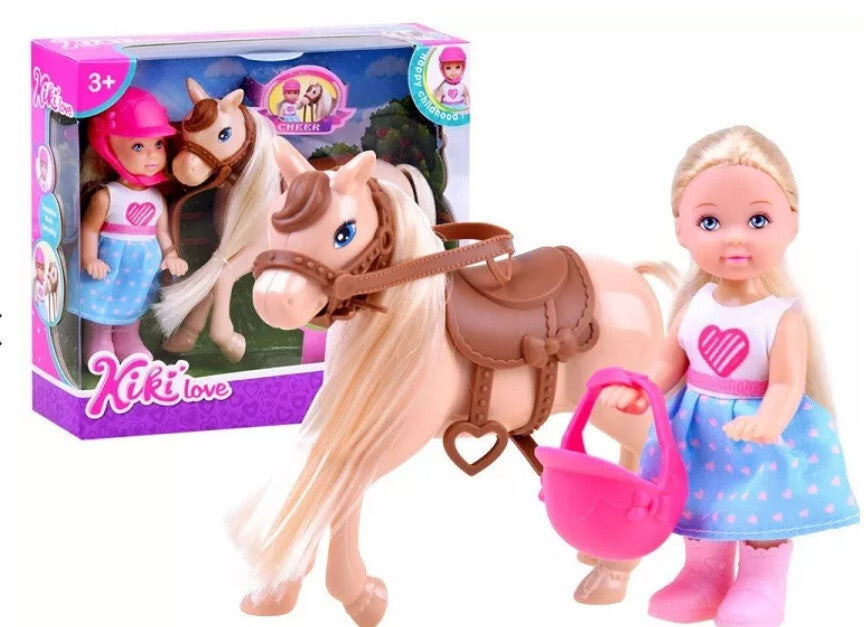 KIKI LOVE DUKKE OG PONY