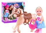 KIKI LOVE DUKKE OG PONY