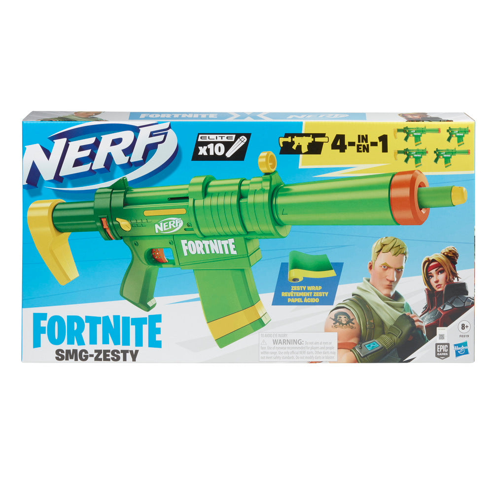 NERF FORTNITE SMG ZESTY
