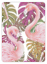 Diamond Art Flamingoer 13 x 18 cm