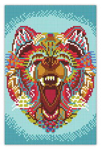 Diamond Art Bjørn 20 x 30 cm